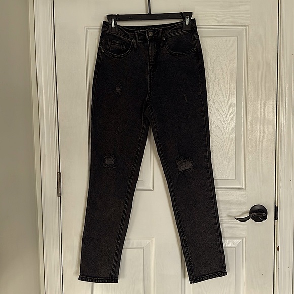 Wild Fable Black High Rise Mom Jean - Picture 2 of 8